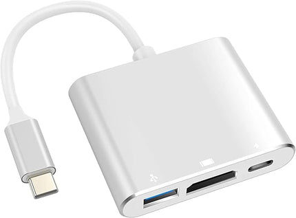 Battony USB C to HDTV Adapter USB Type C Adapter Multiport AV Converter with 4K HDTV Output C Port & 3.0 Fasting Charging Port Compatible for MacBook Pro MacBook Air 2019/2018 iPad Pro 2019