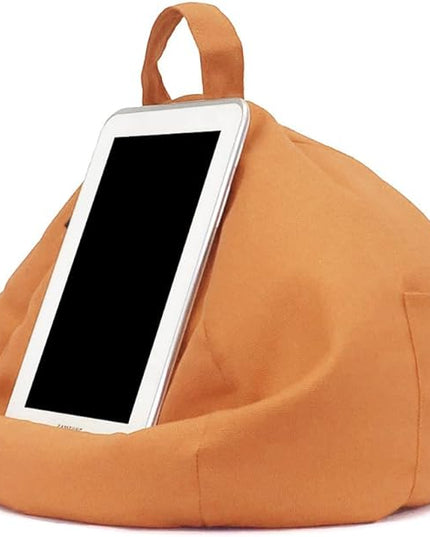 Book Pillow for Reading in Bed, Bed Tablet Holder, Portable Bean Bag Holder, for Bedtime Adventures, Portable Travel Cushion, for Standing Computers, Books, Tablets