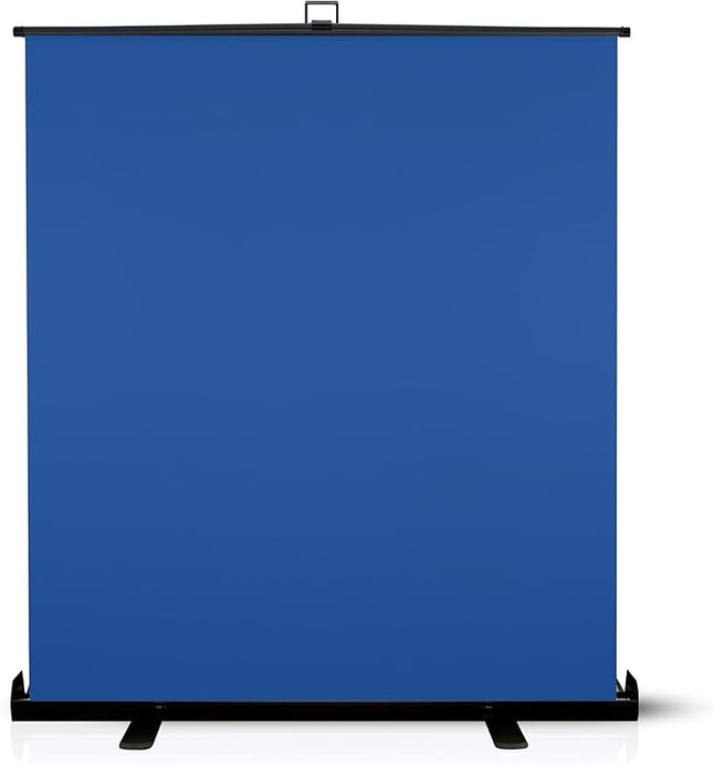 KHOMO Gear 62-Inch Blue Screen Backdrop – Collapsible & Portable Chromakey Background for Streaming, Video Calls, Photography, Zoom & Gaming – Wrinkle-Resistant, High-Density Fabric, Easy Setup