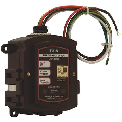 Eaton CHSPT2SURGE SPD Type 2 Chsp Whole Home Surge Protector, Nema 4, Single Phase, 120/240 Volts, Ul 1449 3Rd Edition