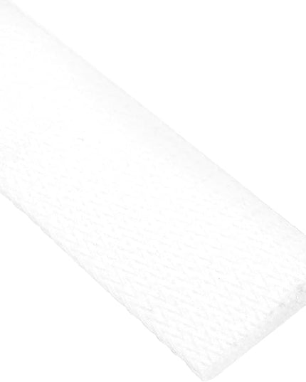 uxcell Expandable Sleeving, 1 1/4-inch 25ft Cable Sleeve, White