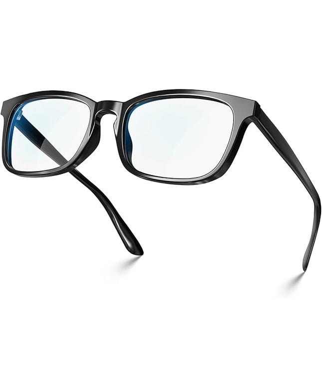 VISOONE Blue Light Blocking Glasses Square with Anti Computer Glare for Gaming Women and Men MONTANA