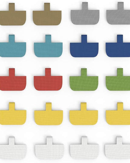 Cable Labels Large Size, XIAOXI Write On Cord Label, Wire Labels, Cable Tags and Wire Tags for Cable Management and Identification - 20 Pcs (Multi-Color)