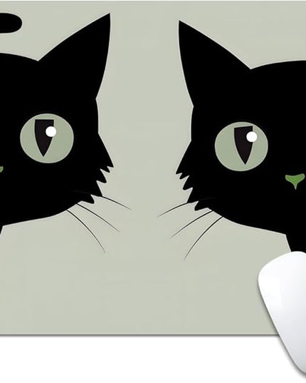 Cat Square Mouse pad, Texture, Waterproof, Anti Slip Rubber Base, Computer Mouse pad, Laptop Mouse pad