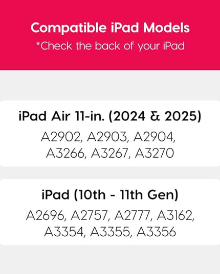 Astropad Rock Paper Pencil v3.0 – 2025 Upgraded Version – Paper Screen Protector for iPad Air 11-in (M2, 2024) & (M3, 2025) & iPad 10.9-in. (10th & 11th Gen) + Apple Pencil Tips 2 Pack – Compatible with Apple Pencil 1st/2nd Gens and Pencil Pro
