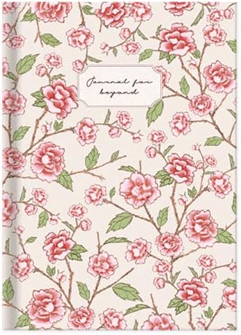 Monolike Journal For Beyond Minhwa Hardcover Lined Notebook, Peony - Hardcover, Academic, Journal, Diary, 192pages