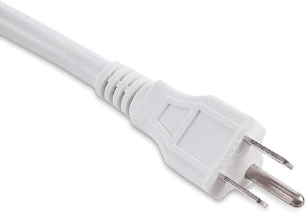 Amazon Basics Power Strip Surge Protector with 6 Outlets,2 USB Ports,1000 Joule Protection,6 Foot Extension Cord,Rectangle,White,(Pack of 6)