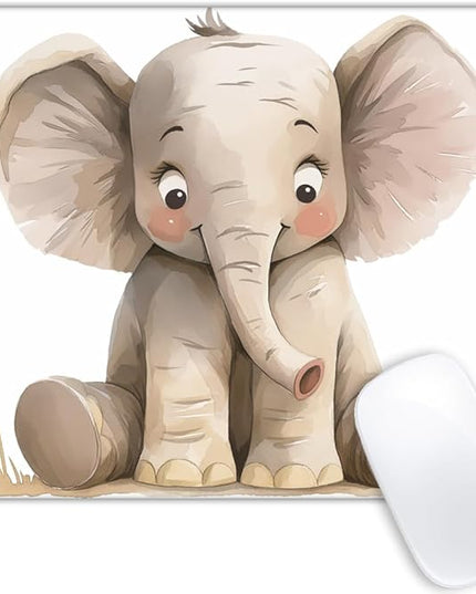 Elephant（2） Mouse pad Customized Mousepad Non-Slip Rubber Base Mouse Pads for Computers Laptop Office Desk Accessories Mouse pad