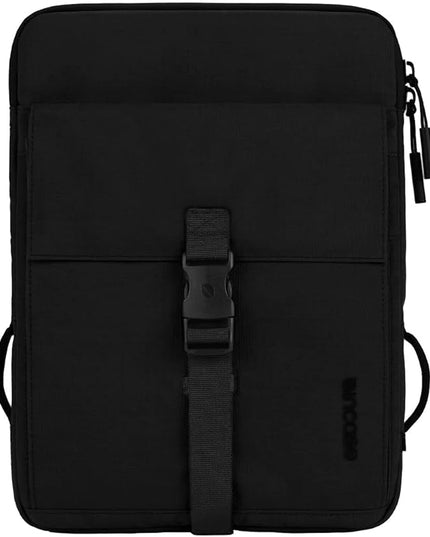 Incase Transfer Sleeve - 14-inch Laptop/MacBook & Tablet/iPad Case - Protective, Lightweight, Hybrid Sleeve and Sling Design, Expandable Front Pocket, Accessory Pocket, Buckle Clasp Closure - Black