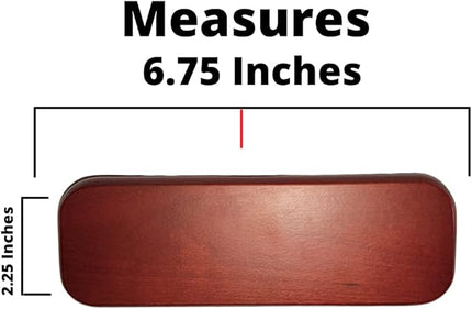 LAS VILLAS DESIGNS Personalized Wooden Ballpoint Pen with Personalized Case | Rosewood | Fully Customizable | Gift for graduations, birthdays, weddings, for him and for her (Pen w/Case)