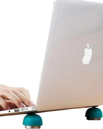 COPORA Laptop Cooling Stand, Portable Magnetic Laptop Cooler, Small Invisible Cooler Ball, Ergonomic Laptop Stand for Computer