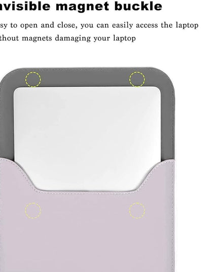 MOSISO Laptop Case 13 inch, 13 inch Laptop Sleeve Compatible with MacBook Air M4 M3 M2 M1 2025-2018 / Pro M2 M1 2025-2016, Faux Suede Leather Case with Small Bag, Dusty Lilac