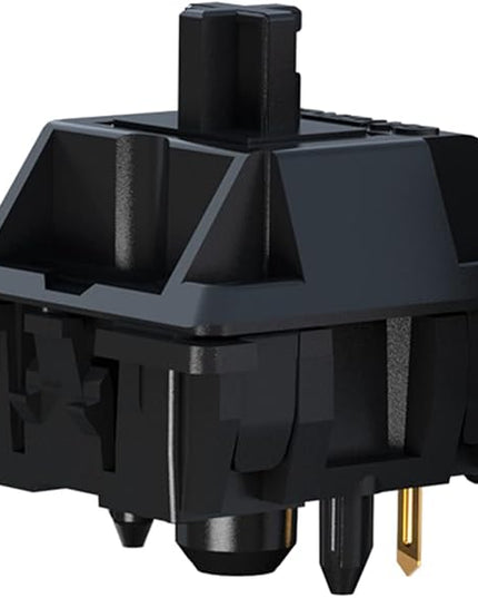 Gateron Oil King V2 Pre Lubed 5pin Linear Switches for Mechanical Keyboard (90PCS, Oil King)