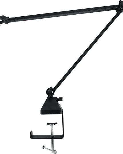 Rockville R-BOOM 34 34-Inch Boom Arm Studio Podcast Mic Stand, ABS Desk Clamp, Adjustable 3-Area Articulation, 360 degree Rotation, Steel Arm, for Podcasting and Streaming