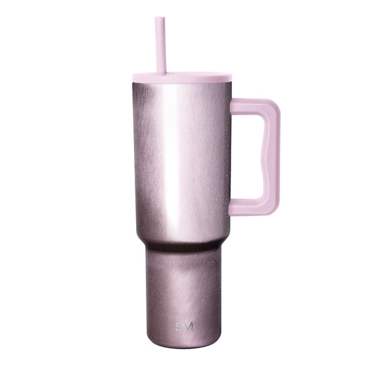 Simple Modern Tumbler with Handle and Straw | 40oz | Cateye