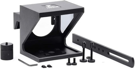 The Original Compact Personal Teleprompter for Video Production. No Studio Required. Perfect for DSLRs, Webcams, and Built-in Laptop Cameras. Use with iOS or Android.