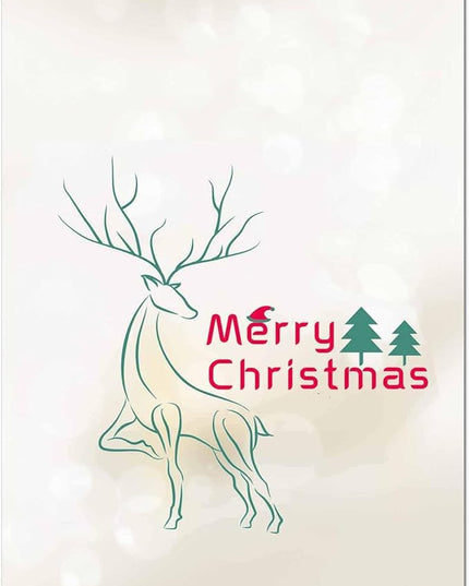 DUGUTUL Thick Christmas Stationery Paper, Holiday Letters, Printer Paper, 48 Sheets, 8.5 x 11 Inch (D-1)