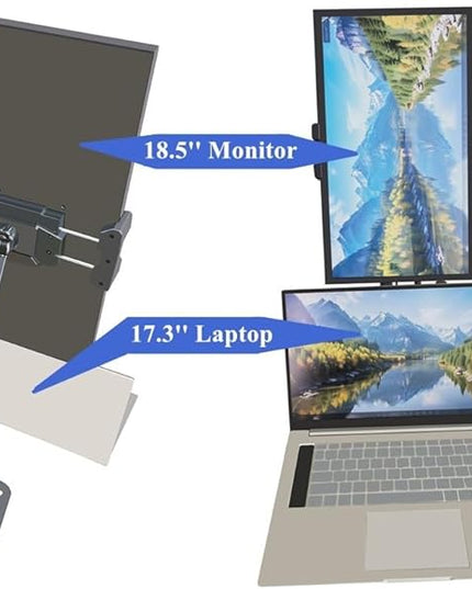 Portable Monitor Holder for 6-18.5 Inch Screen Desktop Expandable Monitor Stand 13 inch Tablet Stand
