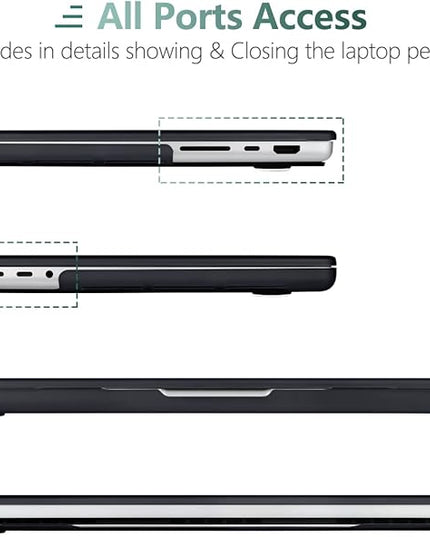 DONGKE Case for M5 MacBook Pro 14 inch 2025 2024-2021 M4 M3 M2 M1, Plastic Hard Shell Cover Compatible with A3434 A3112 A3401 A3185 A2992 A2779 A2442, Retina XDR Display & Touch ID, Abstract Marble