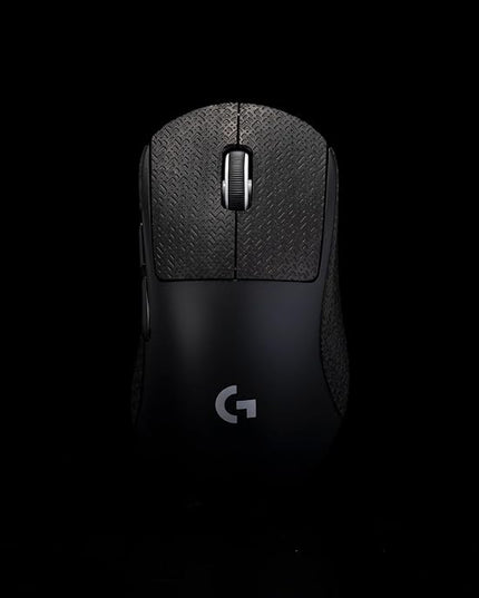 Grip Tape for logitech G Pro X Superlight 2 DEX (GPW4) - Anti-Slip,Enhanced Control, Sweat Resistance,Improves FPS Gaming Grip & Mouse Protection [Pre-Cut] Black 0.5mm