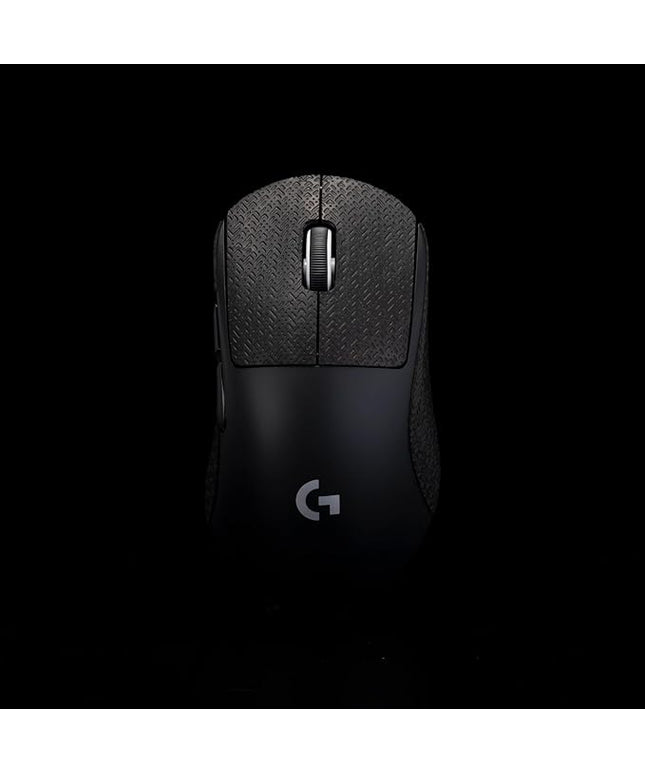 Grip Tape for logitech G Pro X Superlight 2 DEX (GPW4) - Anti-Slip,Enhanced Control, Sweat Resistance,Improves FPS Gaming Grip & Mouse Protection [Pre-Cut] Black 0.5mm