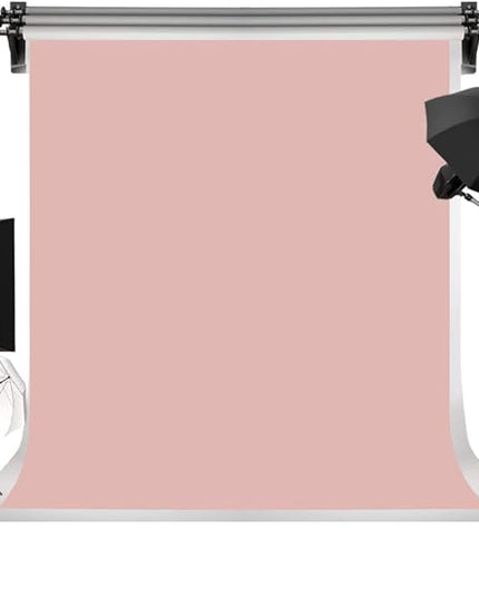 Kate 6ftX9ft Solid Light Pink Backdrop Portrait Photography Background for Photography Studio Children and Headshots Light Pink Backdrop Background