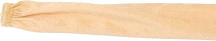 Chain Cover Wire Flannelette Cloth, Cable Cover Chain Sleeve with Zipper, 60cm Length 5cm Width Fabric Cover for Chandelier Chain Protection, Isolate Water and Dust for L (Beige)
