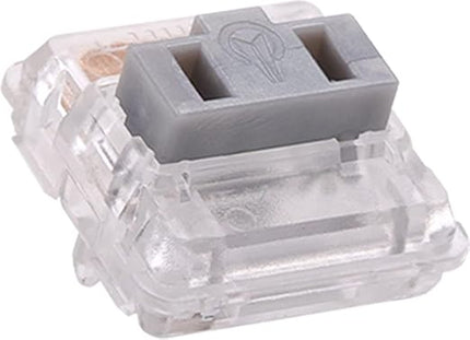Kailh PG1350 Choc V1 Mechanical Keyboard Switch,Low Profile switches,Chocolate Silent Mechanical Clicky/Linear/Tactile Switches,RGB SMD LED 5-Pin Kailh Switches(Silver-70Pcs