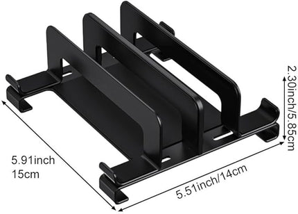 Vertical Laptop Stand Holder, Laptop Holder with Adjustable Dock, 3 in 1 Computer Stand Desktop Laptop Holder for Laptop/Tablet