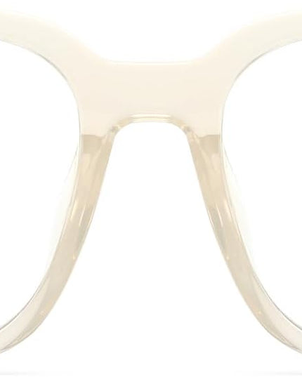PANNER Oversized Square Blue Light Blocking Glasses for Women Men Anti Glare Reduce Eyestrain Computer Glasses
