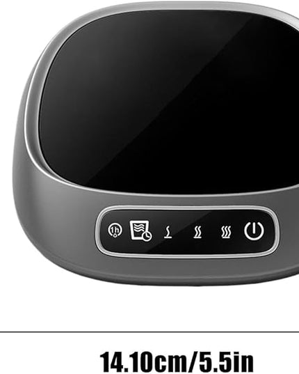 Coffee Mug Warmer - 11x12.5x3.40cm Electric Coffee Cup Warmer for Desk, 55℃ Temperature Control Smart Coffees Heater, for Heating Coffees, Milk, Beverage, Cocoa, for Home Offices Christmas Birthday