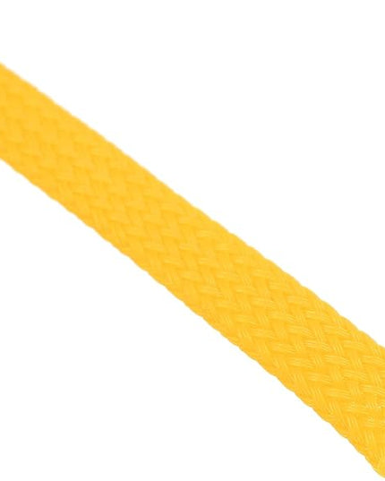 uxcell PET Expandable Sleeving 25ft 1/4" Yellow Cable Management Sleeve Cord Organizer for Wrap Protect Cable