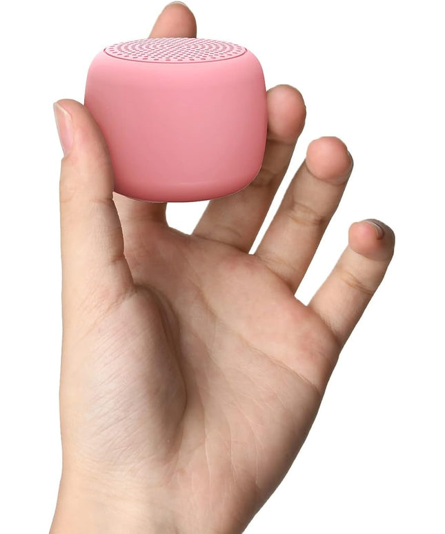 Babelio White Noise Sound Machine for Adults Kids Baby, Mini, 15 Non-looping Sounds, Timer, Memory Function, Easy to Pocket and Travel Pink