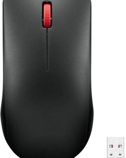 Lenovo Wireless Mouse (WL150) - 2.4G Nano USB-A Ambidextrous Ergonomic Mouse – 3-Million Clicks, 1,000 DPI – Portable Compact Cordless Design - Computer & Laptop Accessories