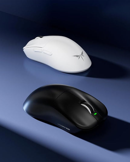 VGN F1 MOBA Wireless Gaming Mouse with Max 26,000 DPI, High Precision, Lightweight 55g, 4K Polling, 200Hr Battery Life, 6 Programmable Buttons, USB-C Charging, for PC/Mac/Laptop Classic Black
