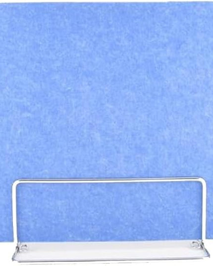 Soundproof Desk Partition,Acoustic Desk Privacy Divider 2 Pack Purple 30X100Cm Freestanding Noise Reducing Panel for Table Standing Soundproof Desktop Office and Classroom Pri,Blue,30X120Cm