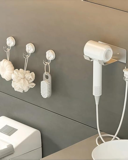 IFNOW Magnetic Cable Clips for Nightstand Self Adhesive Cord Holder Adjustable Clip for Desk, Nightstand, Phone Charger, Computer, Home, Office, Car (White-New, 6PCS)