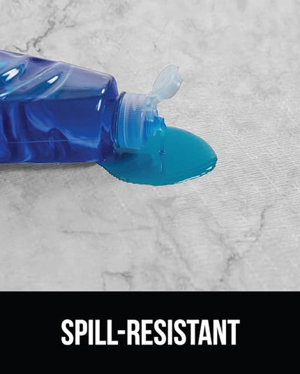 GORILLA GRIP DripGuard Shelf Liner, Non Adhesive Drawer and Kitchen Cabinet Protector, 24x240 Inch, Slip Resistant BPA Free Smooth Surface Plastic Liners for Cabinets, Bathrooms, Closets, Marble