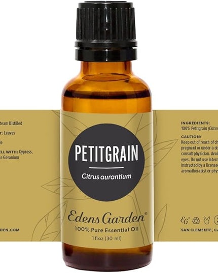 Edens Garden Petitgrain Essential Oil- 100% Pure Premium Grade, Undiluted, Natural, Therapeutic, Aromatherapy, The Best for Diffuser, Skin, Face, Humidifiers 30 ml (1 fl oz)