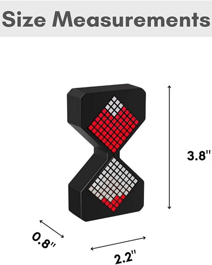 Digital Timer Hourglass – Visual Desk & Pomodoro Timer Light