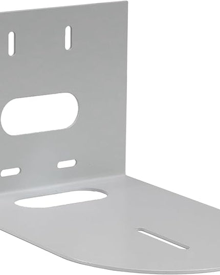 AEONS PTZ Camera Universal Wall Mounting Bracket | Sturdy Durable Compatible with Most Center Mount Cameras Hardware | AV Brackets Wall Mount Holder, White, 2-Pack