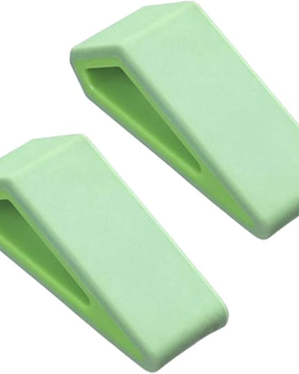 Ywmsfl 2Pcs Lightweight Portable Laptop Stand Small Cooling Slip Silicone Tilting Pad Small Tablet Ergonomic Stand for Typing