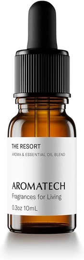AromaTech The Resort Fragrance Essential Oils - for Aroma Oil Scent Diffusers (0.33 Fl Oz (Pack of 1), The Resort)
