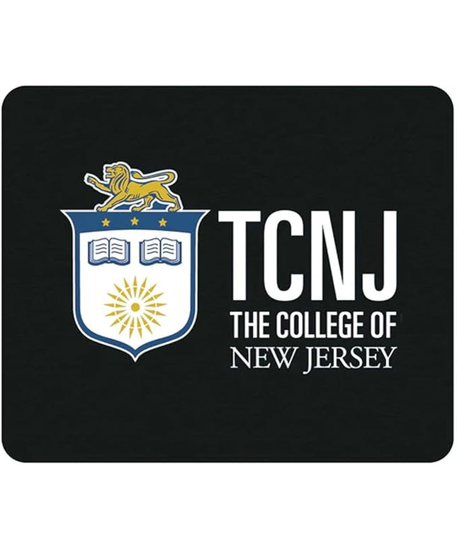 OTM Essentials The College of New Jersey Standard Fabric Mouse Pad, Desk Accessories, Standard Fabric Gaming Mouse Pad