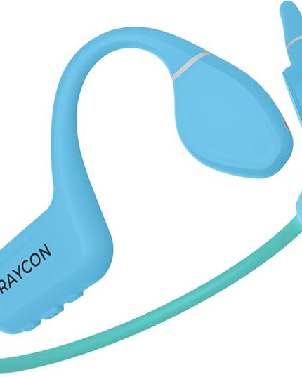 Raycon Bone Conduction Headphones, Open-Ear Bluetooth Sports Earbuds with Mic, IP68 Water Resistant Headset for Workout and Running, 13hr Playtime (Mint)