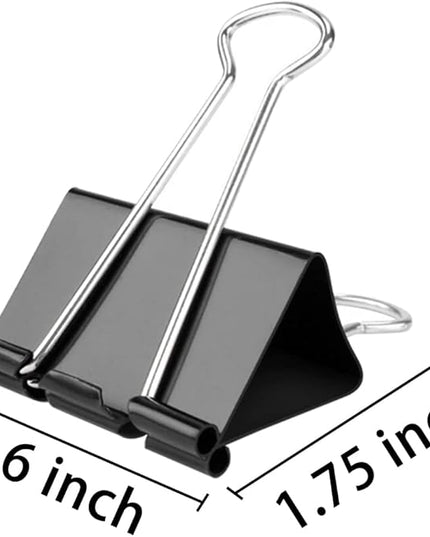 48Pack Large Binder Clips for Office Home 1.6 inch
