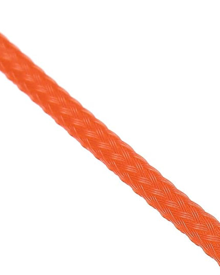 uxcell PET Expandable Sleeving 10ft 1/8" Orange Cable Management Sleeve Cord Organizer for Wrap Protect Cable