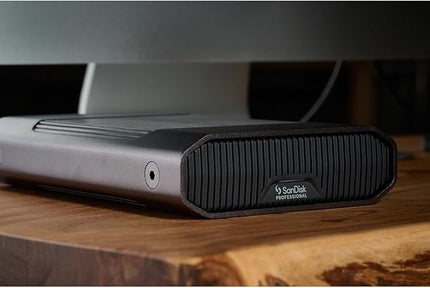 SanDisk Professional 6TB G-Drive Enterprise-Class External Desktop Hard Drive - 7200RPM Ultrastar HDD Inside, USB-C (10Gbps), USB 3.2 Gen 2, Mac Ready - SDPHF1A-006T-NBAAD