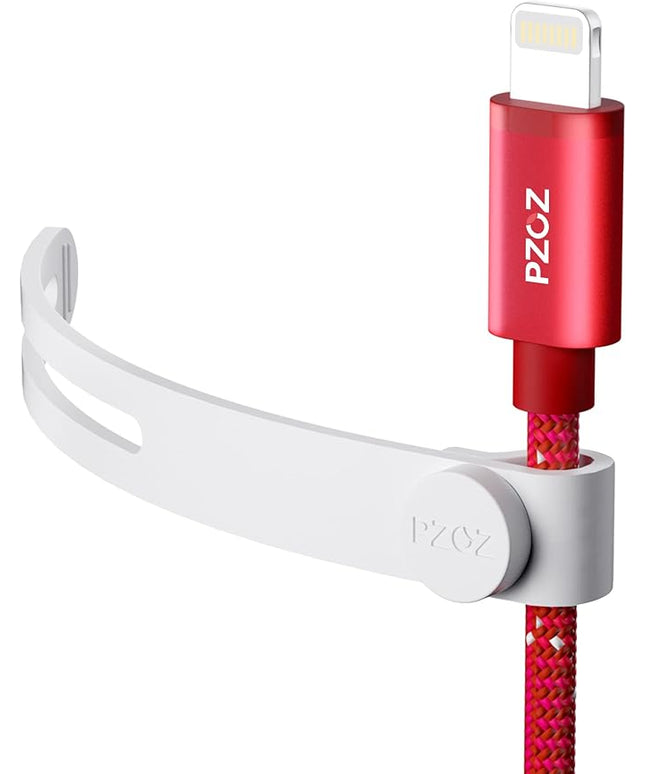PZOZ (10 pcs) Reusable Cable Ties, Elastic Silicone Cord Organizer Straps Keeper Management Holder for iPhone Charging Cable Charger Wire Labels Desk Car and Travel Accessories (White)