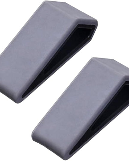 Ywmsfl 2Pcs Lightweight Portable Laptop Stand Small Cooling Slip Silicone Tilting Pad Small Tablet Ergonomic Stand for Typing